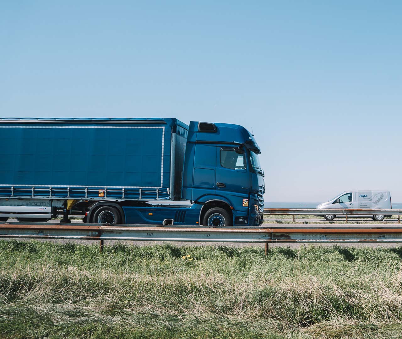 LKW im Transporteinsatz